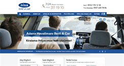 Desktop Screenshot of nisarentacar.com